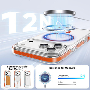 Funda para Teléfono Móvil para <span class=keywords><strong>iPhone</strong></span> 17 Pro Max, Funda Magnética Compatible con Carga Inalámbrica, Fundas para <span class=keywords><strong>iPhone</strong></span> 16 15 <span class=keywords><strong>14</strong></span> 11 12 13 - Product Image 3