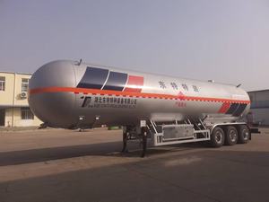 Remorque de réservoir de carburant haute capacité 35-70m ³ en acier GPL et aluminium semi-remorque neuve pour solution de transport de réservoir de <span class=keywords><strong>propane</strong></span> - Product Image 4