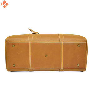 กระเป๋าเดินทางหนังแท้แบบกำหนดเอง30-40L หรูหราวินเทจสุดสัปดาห์ - Product Image 5