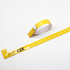 <span class=keywords><strong>RFID</strong></span> 맞춤형 방수 비닐 ID 팔찌 고품질 맞춤형 부드러운 일회용 PVC 플라스틱 비닐 손목밴드 이벤트용 - Product Image 5