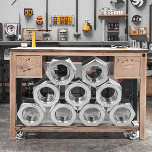 Tuercas Hexagonales de Acero Inoxidable Galvanizado con Bloqueo de Nylon M39 para Aplicaciones Mineras, Nuevo Estilo - Product Image 3