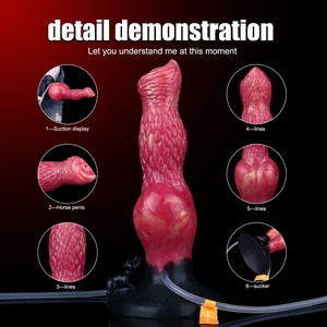 Wholesale Inflatable Squirting <b>Dildo</b> Anal Plug Prostate Sex Toy for Men Women Dog Knot <b>Dildos</b> Anus Vagina Female Masturbator - Product Image 6