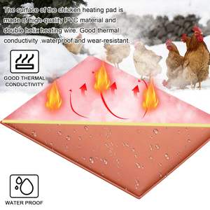 Coussin chauffant pour poulets avec cordon anti-morsure, température réglable et affichage du minuterie - Product Image 4