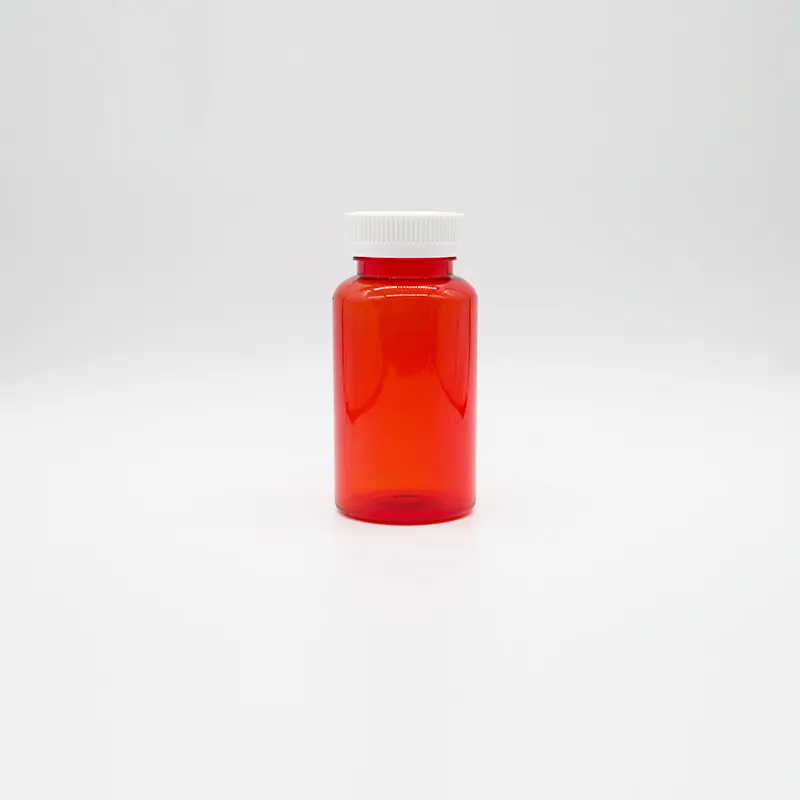 FTS 300 مللي الحيوانات الأليفة فارغة البلاستيك الطب كبسولة فيتامين زجاجة