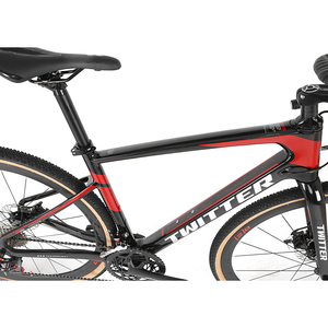 Twitter Offre Spéciale complet en Fiber de carbone de Gravier À Disque De Vélo de route vélo RS 24 vitesse <span class=keywords><strong>700</strong></span> * 40C HORS Route de Gravier vélos - Product Image 5