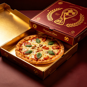 Fabricante Mayorista de Cajas de <span class=keywords><strong>Pizza</strong></span> Personalizadas de 12 Pulgadas, Cajas de <span class=keywords><strong>Pizza</strong></span> Corrugadas Biodegradables para Eventos Deportivos y Catering para Fiestas - Product Image 1
