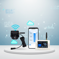 Sensor Inteligente de Nivel de Agua con Alerta en la App Tuya, Apagado Automático, Modo de Bajo Consumo, Pantalla LCD, para Hogar, Jardín e Industria