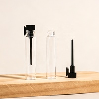 Vente en gros en stock – Flacons d'échantillons de parfum en verre de 1 ml et 2 ml, atomiseurs vides, flacons vaporisateurs pour cosmétiques et emballages