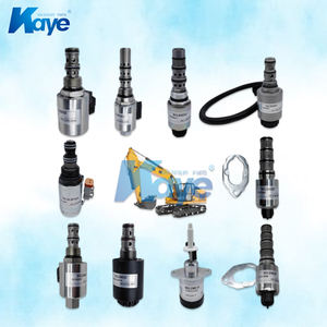 Suku cadang mesin konstruksi katup <span class=keywords><strong>Solenoid</strong></span> keselamatan ekskavator untuk Komatsu baru & OEM - Product Image 2
