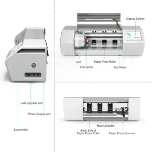 Devia 열 프레스 기계 컷 de corte vinilo mimaki 프린터 필름 커터 graphtec 절단 플로터