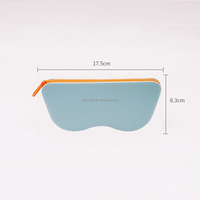 Sac de rangement en silicone pour lunettes de soleil, moderne, pour l'extérieur, écologique, sans BPA, prix d'usine, vente chaude