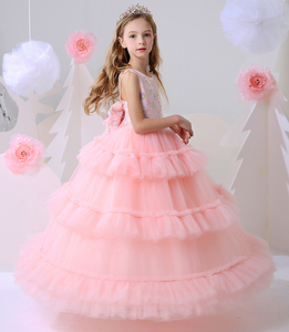 <span class=keywords><strong>Robe</strong></span> de soirée pour petites filles, rose, tenue de bal, pour <span class=keywords><strong>demoiselle</strong></span> <span class=keywords><strong>d</strong></span>'<span class=keywords><strong>honneur</strong></span>, vêtements princesse, vente en gros - Product Image 4