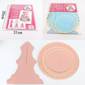 Tempat Kue Kertas 3 Tingkat Sekali Pakai, Wadah Cupcake Warna-warni, Nampan Sajian Dessert untuk Ulang Tahun, Baby Shower, Pernikahan, Grosir - Product Image 6