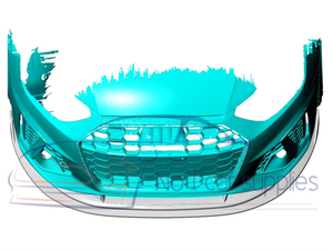Alerón Delantero de Alta Calidad para <span class=keywords><strong>A4</strong></span> S-Line S4 Sedán 2020 2021, Divisor de Parachoques de Fibra de Carbono Seca - Product Image 4