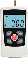 Alat Ukur Gaya Digital KG LB OZ Empat Unit Alat Ukur Gaya Dorong Tarik Digital Dinamometer Tangan Layar LCD Pegangan Tangan