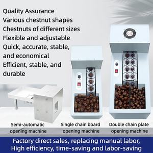 Machine à décortiquer les châtaignes semi-automatique à profondeur réglable, moteur en cuivre pur, fonctionnement stable, en vente - Product Image 2