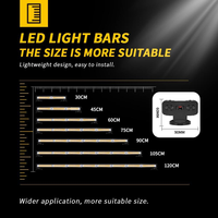 Barre lumineuse LED COB multi-mode DXZ GD-COB-CT 100W 12/24V pour camions tout-terrain - Rénovation/Mise à niveau
