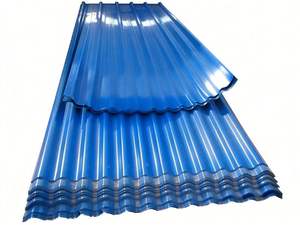 Tôles de <span class=keywords><strong>Toiture</strong></span> en Fer pour Maison, Acier Galvanisé Ondulé de Haute Qualité, Plaque d'Acier Colorée pour Construction - Product Image 2