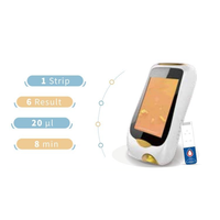 Analyseur de coagulation vétérinaire portable Prix POCT Portable Mode de test simple ou combiné pour analyseur de coagulation clinique vétérinaire