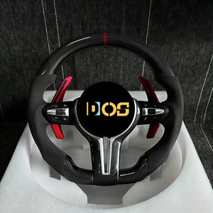<span class=keywords><strong>Volante</strong></span> de fibra de carbono forjado rojo deportivo <span class=keywords><strong>M</strong></span> con pantalla Led para <span class=keywords><strong>BMW</strong></span> M3 F80 M4 F82 <span class=keywords><strong>E90</strong></span> E91 E92 X5 F15 X6 F16 F10 F30 F32 F36 - Product Image 5