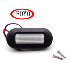 Foyo Nouvelle Marque Lumière de Courtoisie Marine LED Oblongue 12V 24V Multi-tension - Product Image 2