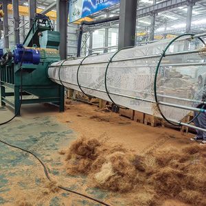 Machine d'extraction automatique de fibres de coco |   Défibrage des coques de noix de coco à double tambour pour matelas et cordes |   1500 kg/h - Product Image 2
