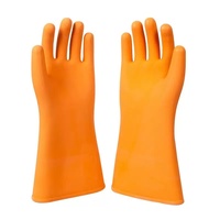 Gants de sécurité en caoutchouc isolant classe 3 30 kV pour la protection contre les chocs électriques et les arcs électriques