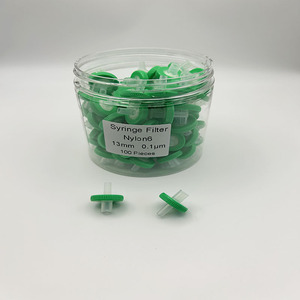 Filtro de jeringa Nylon6 13mm 0.1m para investigación de laboratorio 100 piezas - Product Image 1