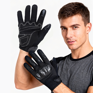 Sarung Tangan Bersepeda Sepeda Motor Tahan Benturan Anti Selip Layar Sentuh untuk Olahraga Aktivitas Luar Ruangan Sarung Tangan Mendaki Berburu Motocross - Product Image 1