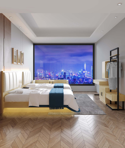 Factory Direct Custom Modern Design Wooden <b>Hotel</b> <b>Bedroom</b> Furniture <b>Sets</b> for <b>Hotel</b> Rooms - Product Image 4