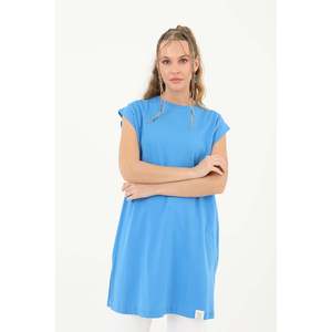 Camiseta de algodón orgánico para mujer Basic Of Soul, manga regular, tejida, ecológica 30725TUN - Product Image 2