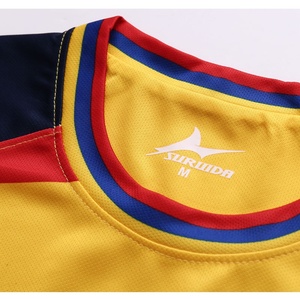 Diseño <span class=keywords><strong>de</strong></span> fábrica Uniforme <span class=keywords><strong>de</strong></span> fútbol <span class=keywords><strong>de</strong></span> <span class=keywords><strong>Ecuador</strong></span> Camiseta <span class=keywords><strong>De</strong></span> Futbol Equipo <span class=keywords><strong>de</strong></span> fútbol <span class=keywords><strong>de</strong></span> América Camiseta <span class=keywords><strong>de</strong></span> fútbol <span class=keywords><strong>amarilla</strong></span> personalizada - Product Image 3