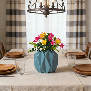 <span class=keywords><strong>กระถาง</strong></span>เซรามิกพร้อม<span class=keywords><strong>ต้นไม้</strong></span>ประดิษฐ์ - ของตกแต่งทางเข้าภายในบ้านและสำนักงาน - Product Image 3