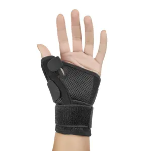Protection orthopédique des doigts Fixation d'entorse du pouce Sports de plein air Bracelet de soutien du pouce