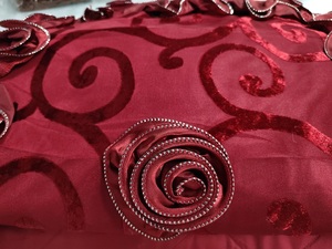 Korean Style Floral Curtain Bedding Set <strong>Beige</strong> Wedding Lace Jacquard <strong>Bedspreads</strong> - Product Image 6