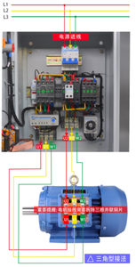 モーターファンポンプ、汚水水中ポンプ、コンタクタ過負荷保護機能付き、直接オンラインソフトスタートスターデルタ制御盤（<span class=keywords><strong>22KW</strong></span>、4KW、0.75KW） - Product Image 5