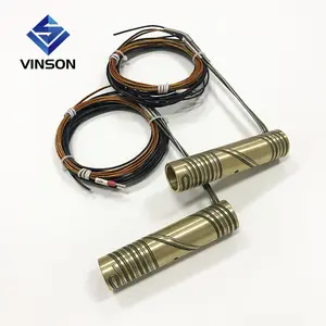 Vinson customized Injection Mould Mini-Press Brass Tube Electric Coil Heaters for Hot Runner System