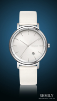 Montre-bracelet à quartz pour couple en acier inoxydable, affichage analogique de la date, bracelet en maille, montre tendance pour femme et homme