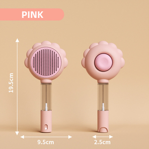 <span class=keywords><strong>Brosse</strong></span> à vapeur multifonctionnelle pour chat, vaporisation à un clic, peigne pour animaux de compagnie, <span class=keywords><strong>brosse</strong></span> autonettoyante pour toilettage des chiens, pour animaux à poils longs ou courts - Product Image 3