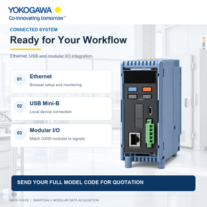 โมดูลเก็บข้อมูล Yokogawa GM10-1C0/C8 SMARTDAC+ แบบแยกส่วน สำหรับการบันทึกและตรวจสอบข้อมูลอุตสาหกรรม รองรับ 100 ช่องสัญญาณ I/O - Product Image 5