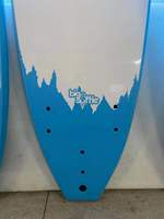 Planche de surf unisexe en mousse EPS haute densité - Dessus souple IXPE et fond HDPE avec laminage thermique pour le surf en mer