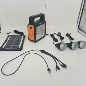 solar power station lighting camping solar generator portable power station system