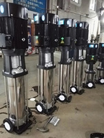 Bomba multietapa trifásica vertical con soporte para selección de modelo 415V y control de frecuencia variable