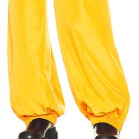 Individueller abnehmbarer Reißverschluss Herren weites Bein lockere Hosen Passform Street-Stil Hip Hop Nylon-Jogger Fallschirmschuho