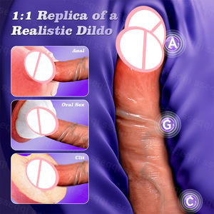 Cross-border Best-Selling DildoRooster Liquid Silicone <b>Vibrator</b> for Women's Safe Adult Self-Pleasuring 100% Waterproof - Product Image 4