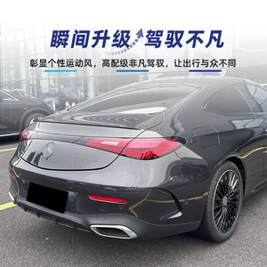 สปอยเลอร์หลังรถยนต์ Mercedes-Benz Cle Coupe C236 Cle53 Amg ปี 2024+ สีดำเงา ลายคาร์บอนไฟเบอร์ วัสดุ ABS - Product Image 3