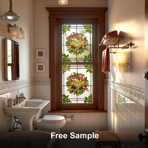 Autocollants décoratifs pour fenêtres de Noël Fancyfix, cloche de Noël, non autocollants, <span class=keywords><strong>film</strong></span> décoratif pour vitres d'appartement - Product Image 6