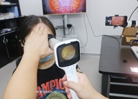 휴대용 비산동식 안과 안저 카메라, 인체 및 동물용 비확장형 디지털 안저 카메라