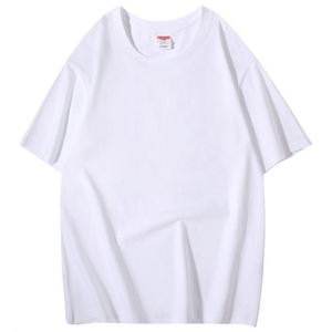 T-shirt en coton épais à col ras du cou, coupe ample, manches courtes, 300 grammes, personnalisable avec logo publicitaire pour la culture d'entreprise et les uniformes de travail - Product Image 6