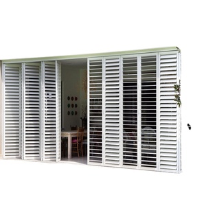 Occultants de sécurité pour intérieur de fenêtre, en alliage d'aluminium, cadre de lame - Product Image 1